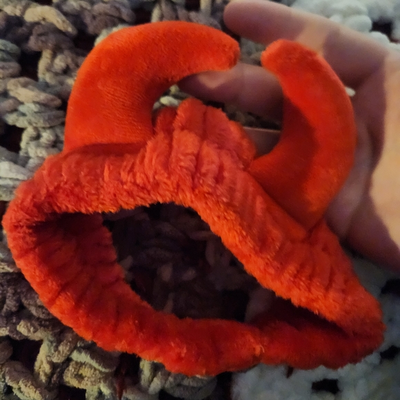 Women's Vibrant Red Devil Horns Headband - Picture 4 of 4